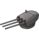 G国三联150毫米炮